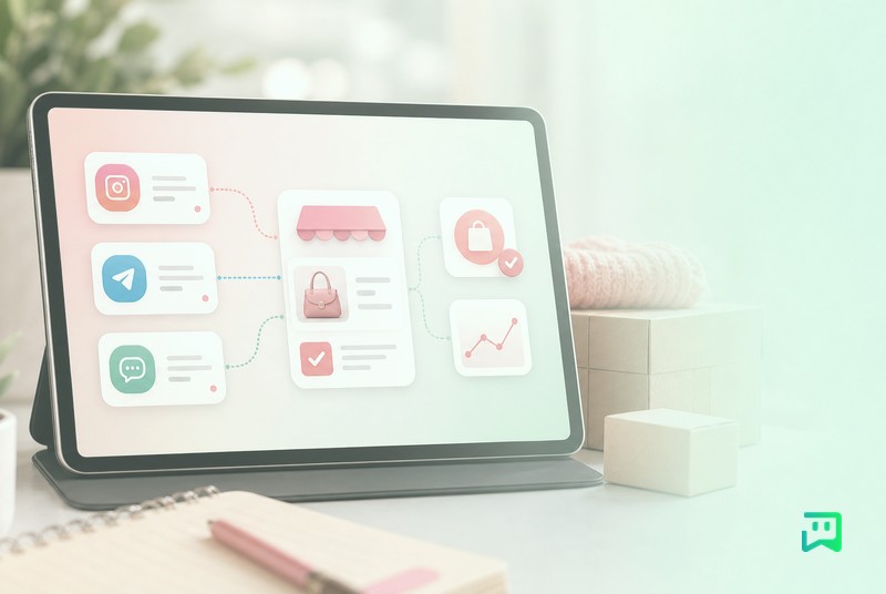 پیگیری فروش و سفارش آنلاینشاپ در فضای یکتابات