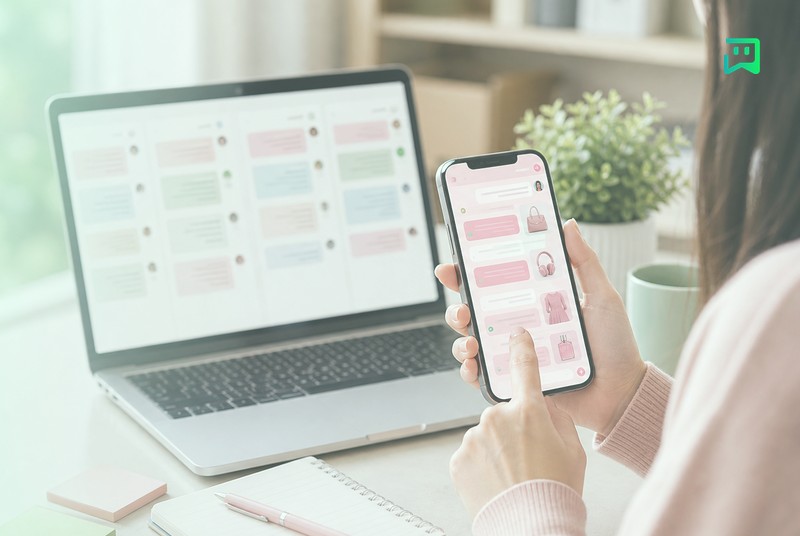 پیگیری فروش و سفارش آنلاینشاپ در فضای یکتابات