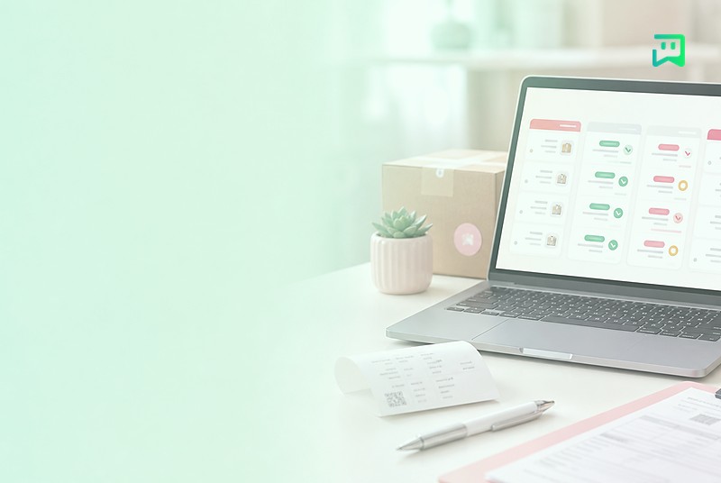مدیریت سفارش و گفتوگو با رنگبندی یکتابات