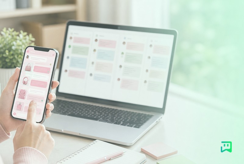 پیگیری فروش و سفارش آنلاینشاپ در فضای یکتابات