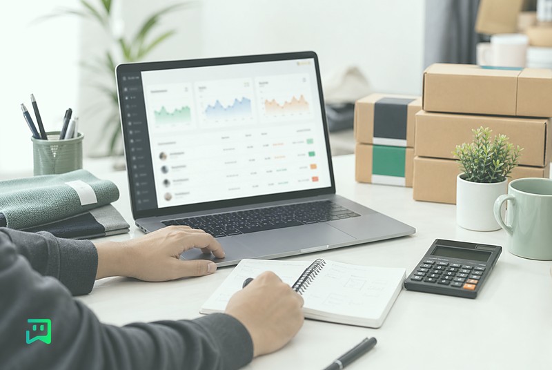 مدیریت سفارش و گفتوگو با رنگبندی یکتابات
