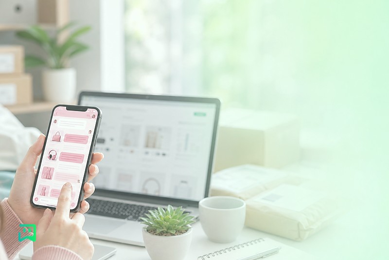 مدیریت سفارش و گفتوگو با رنگبندی یکتابات