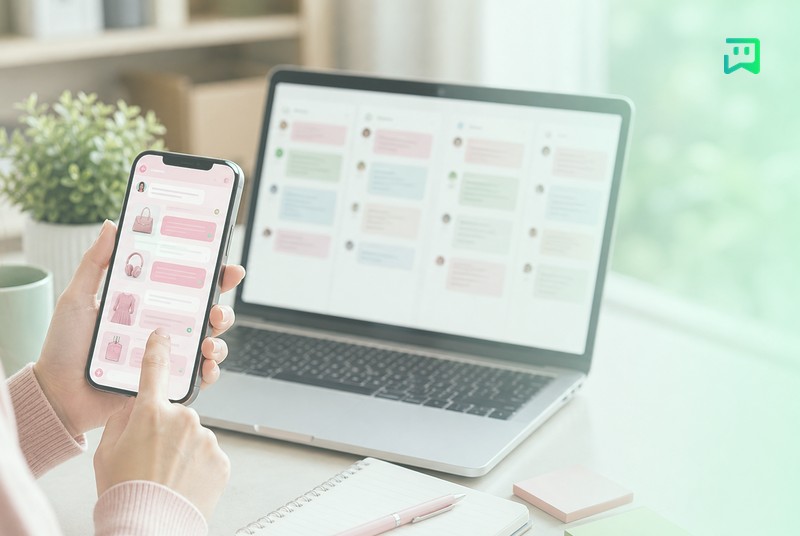 پیگیری فروش و سفارش آنلاینشاپ در فضای یکتابات