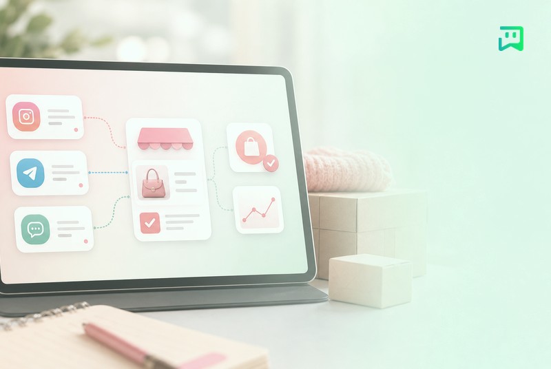 پیگیری فروش و سفارش آنلاینشاپ در فضای یکتابات