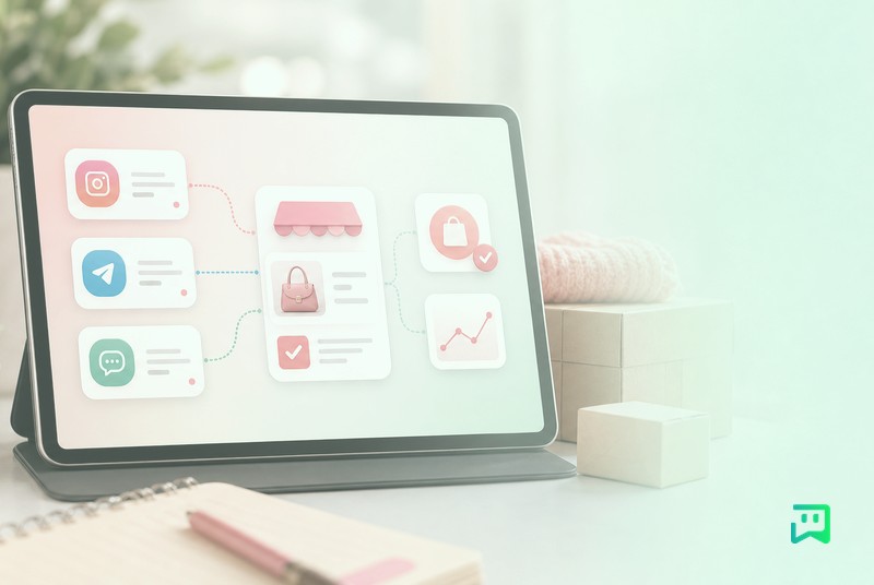 پیگیری فروش و سفارش آنلاینشاپ در فضای یکتابات